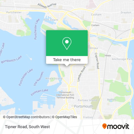 Tipner Road map