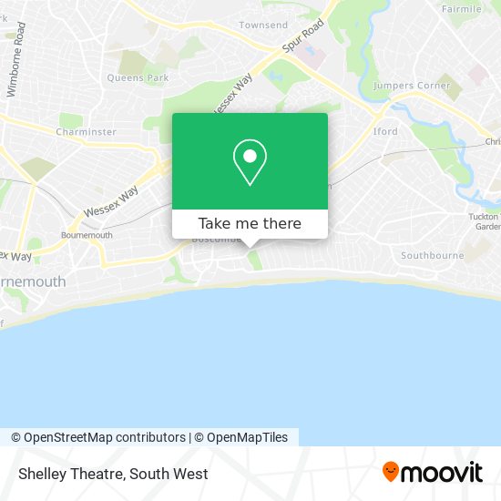 Shelley Theatre map