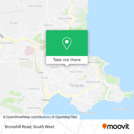 Bronshill Road map
