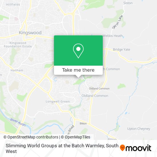 Slimming World Groups at the Batch Warmley map