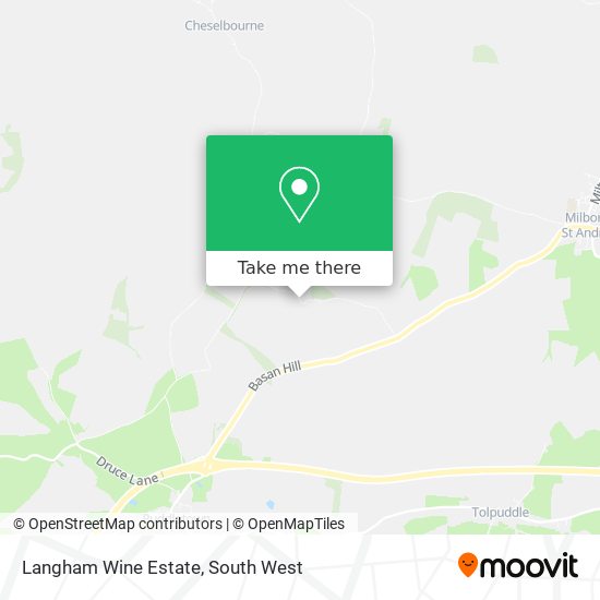 Langham Wine Estate map