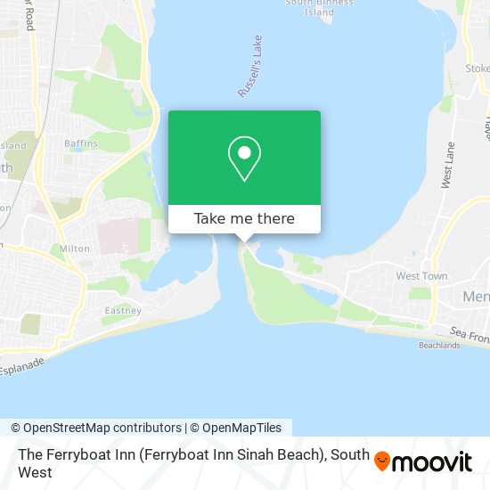 The Ferryboat Inn (Ferryboat Inn Sinah Beach) map
