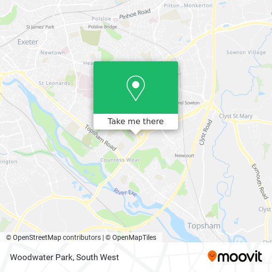 Woodwater Park map