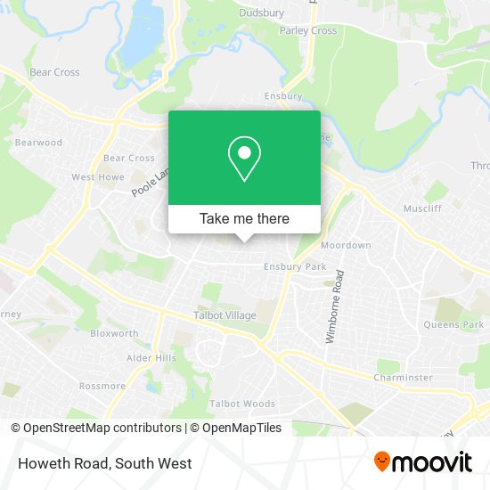 Howeth Road map