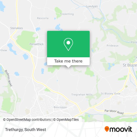 Trethurgy map