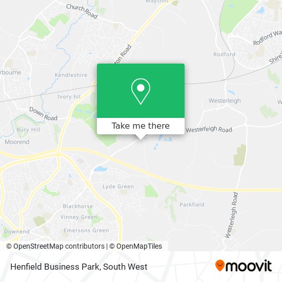 Henfield Business Park map