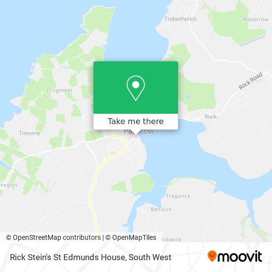 Rick Stein's St Edmunds House map