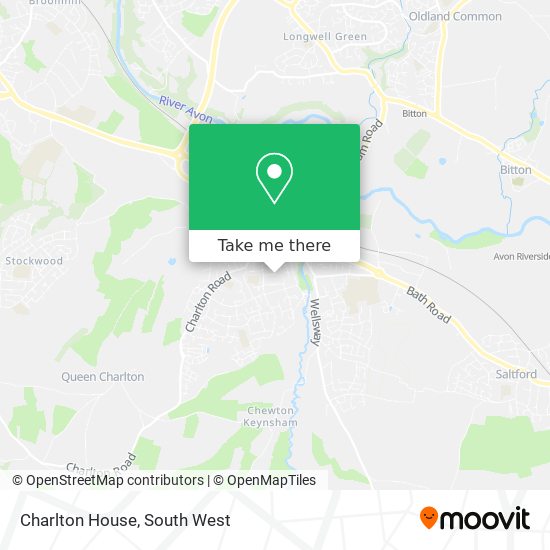 Charlton House map