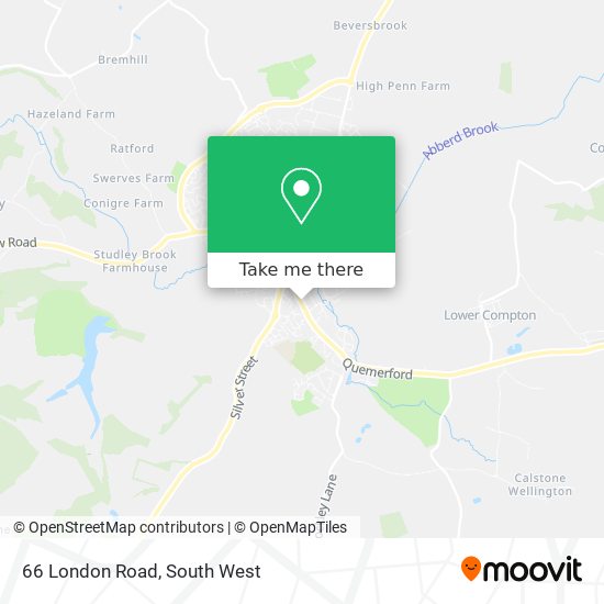 66 London Road map