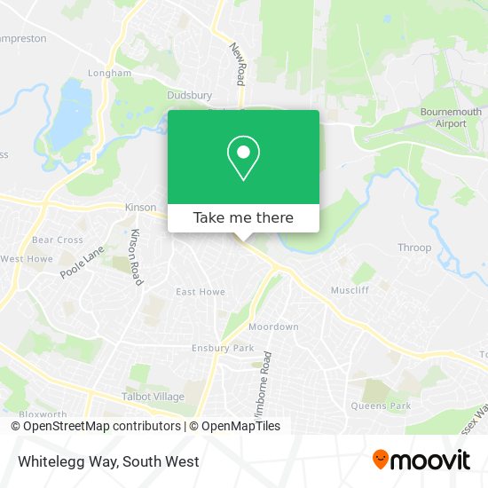 Whitelegg Way map