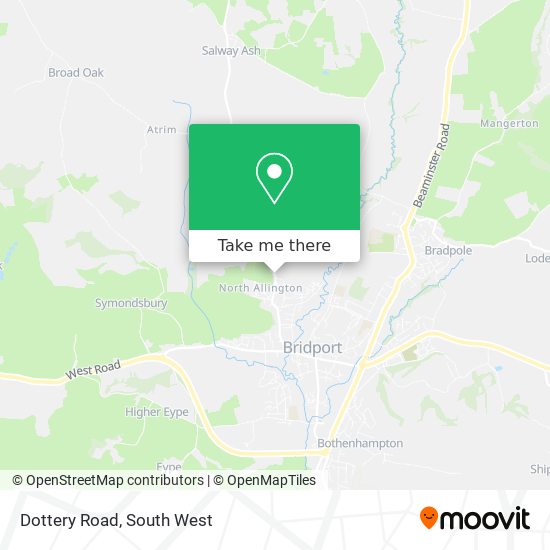 Dottery Road map