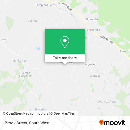 Brook Street map