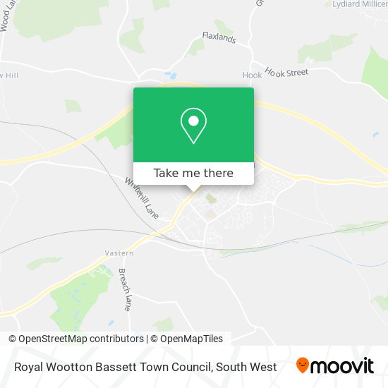 Royal Wootton Bassett Town Council map