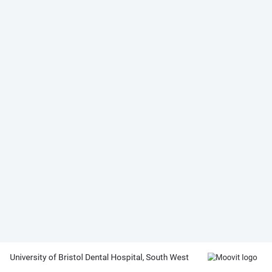 University of Bristol Dental Hospital map