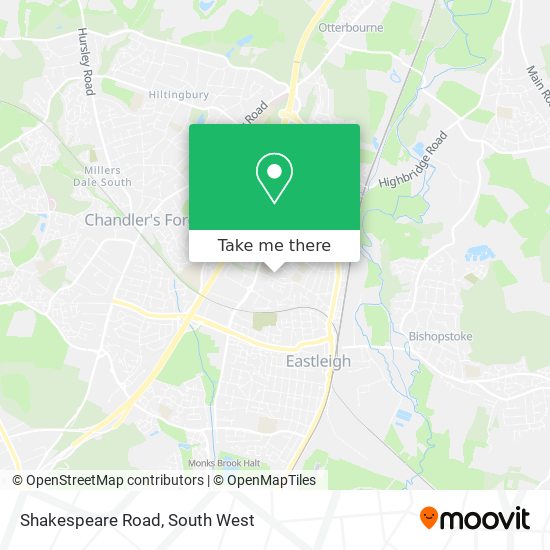 Shakespeare Road map