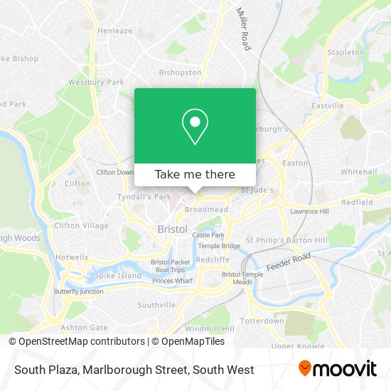 South Plaza, Marlborough Street map