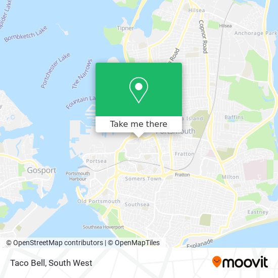 Give Me Directions To Taco Bell How To Get To Taco Bell In Portsmouth By Train?