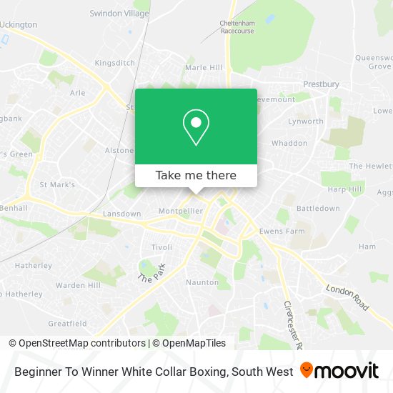 Beginner To Winner White Collar Boxing map