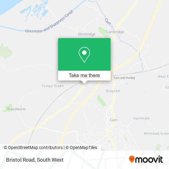 Bristol Road map