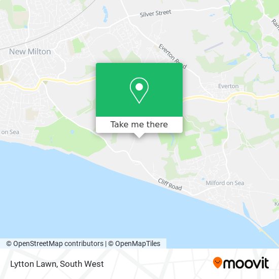 Lytton Lawn map