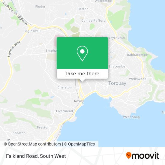 Falkland Road map