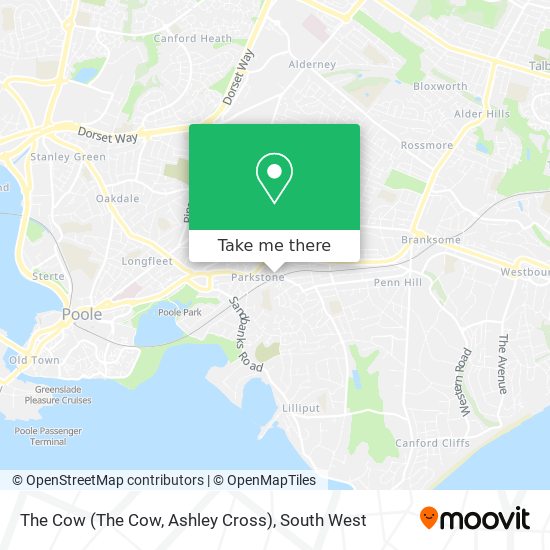 The Cow (The Cow, Ashley Cross) map