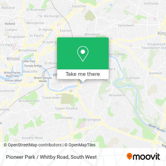 Pioneer Park / Whitby Road map