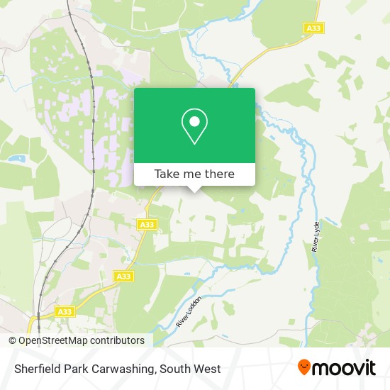 Sherfield Park Carwashing map