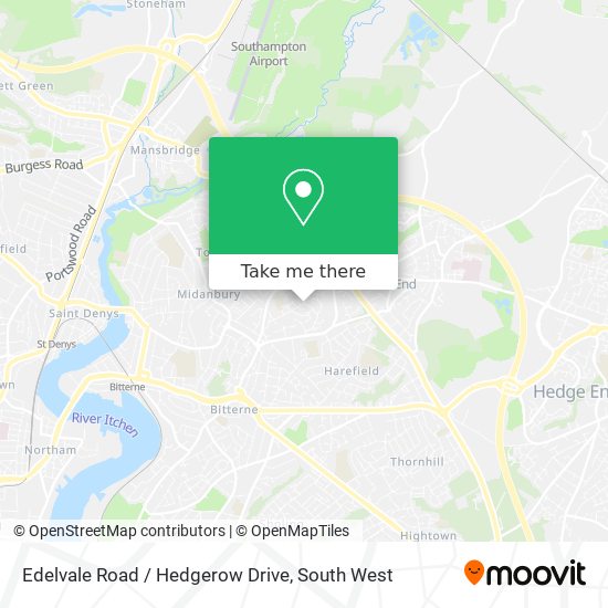 Edelvale Road / Hedgerow Drive map