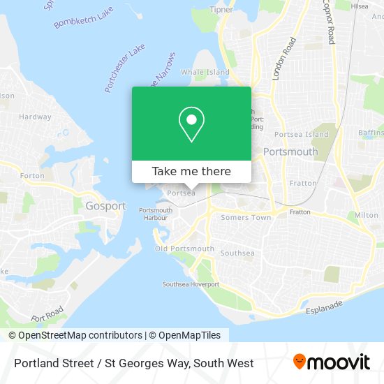 Portland Street / St Georges Way map