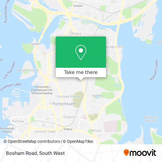 Bosham Road map