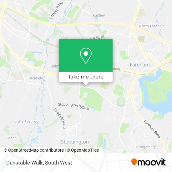 Dunstable Walk map