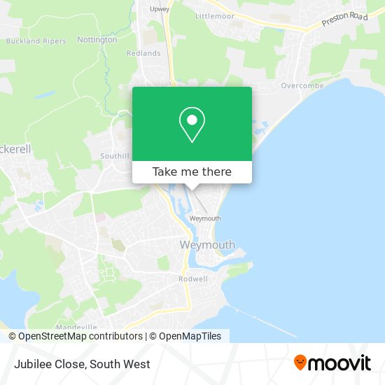 Jubilee Close map