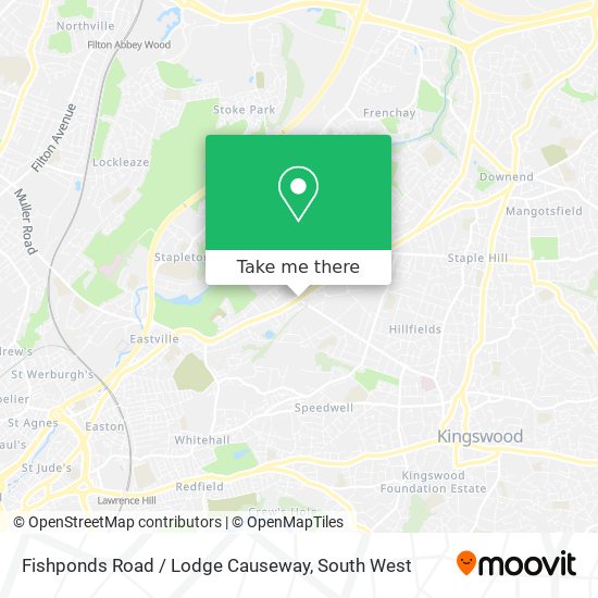 Fishponds Road / Lodge Causeway map