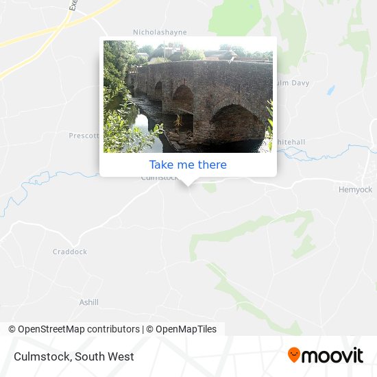Culmstock map