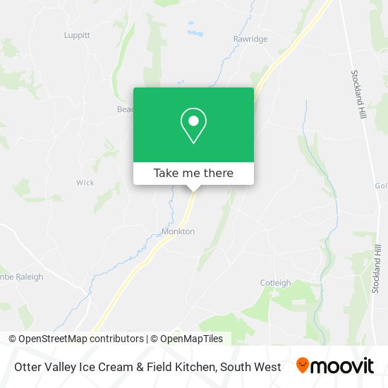 Otter Valley Ice Cream & Field Kitchen map