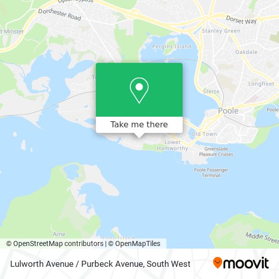 Lulworth Avenue / Purbeck Avenue map