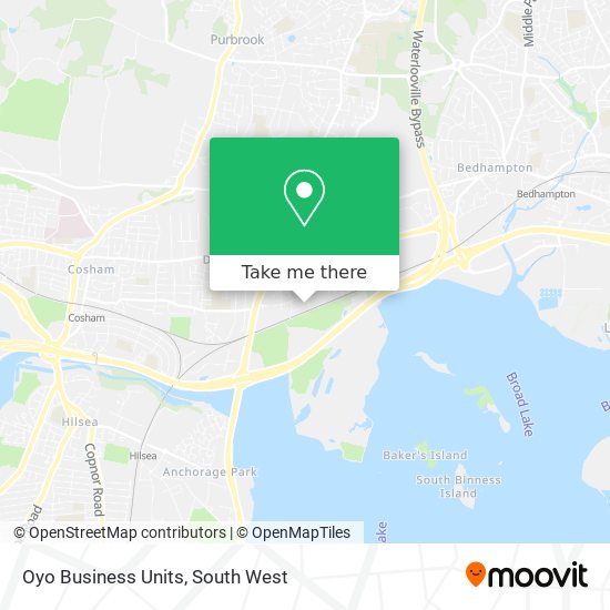 Oyo Business Units map