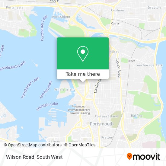 Wilson Road map