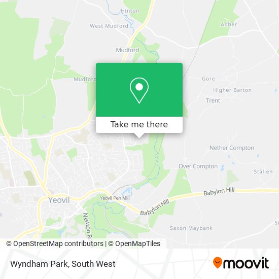 Wyndham Park map