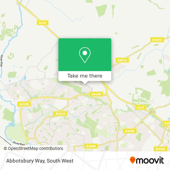 Abbotsbury Way map
