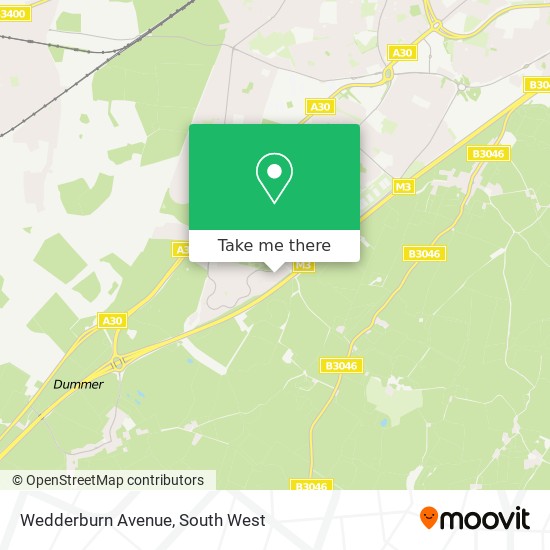 Wedderburn Avenue map