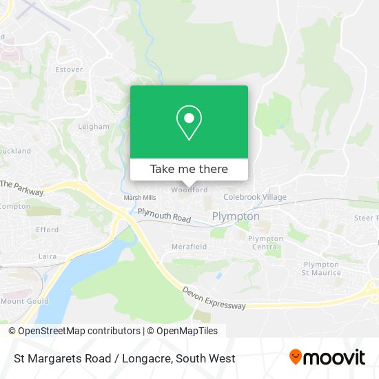St Margarets Road / Longacre map