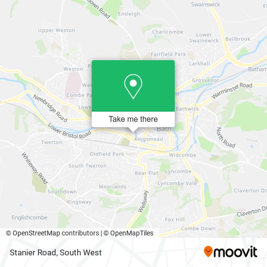 Stanier Road map
