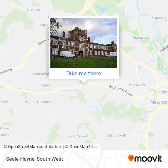 Seale-Hayne map