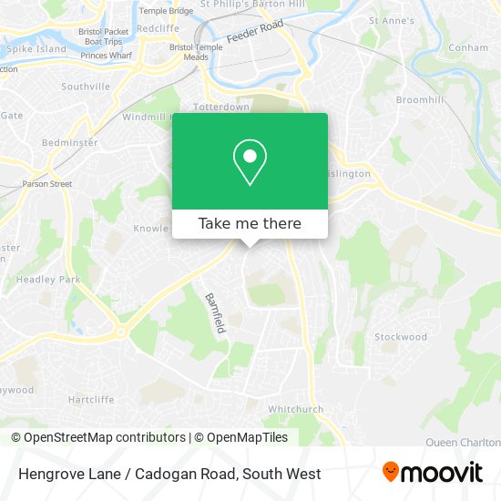 Hengrove Lane / Cadogan Road map