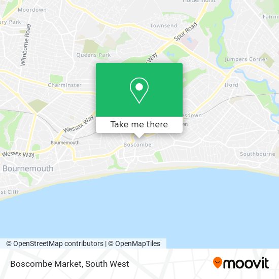 Boscombe Market map