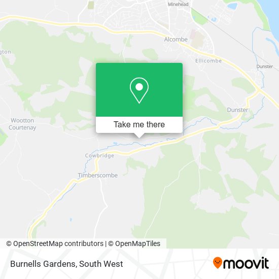 Burnells Gardens map