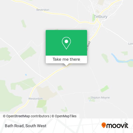 Bath Road map