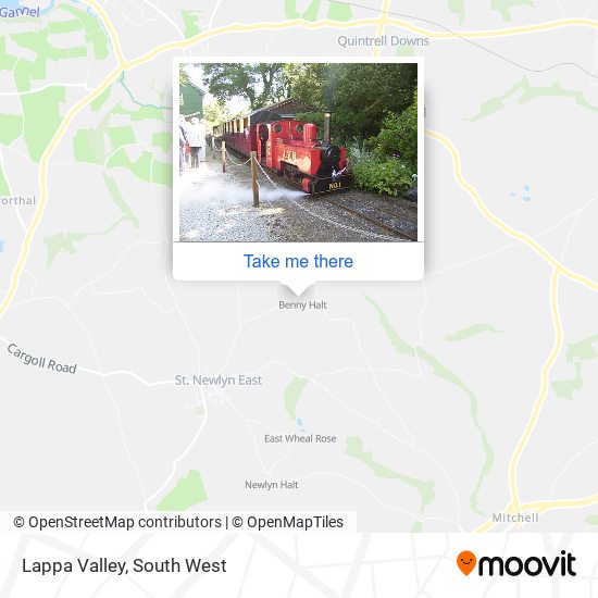 Lappa Valley map